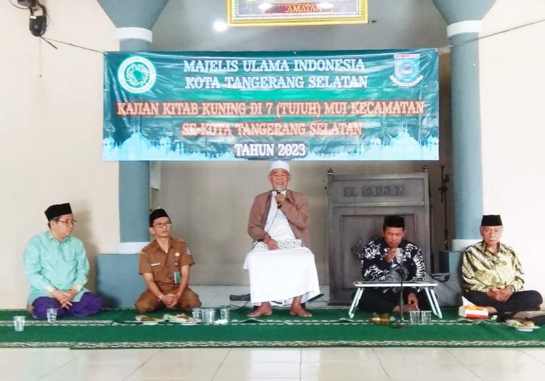 MUI Tangsel Adakan Kajian Kitab Kuning di 7  Kecamatan, Upaya Melestarikan Khazanah Keilmuan 