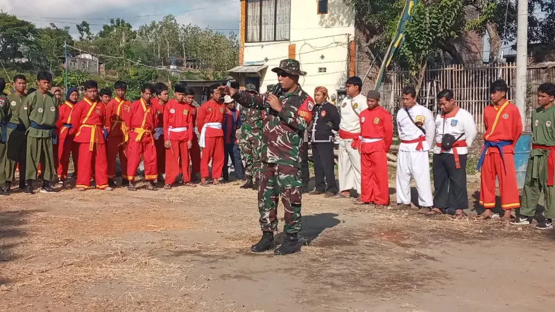Pesilat, Polri dan Pramuka Terlibat Dalam Karya Bhakti TMMDÂ 