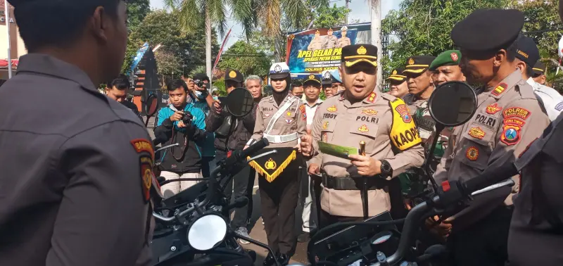 Polres Kediri Kota Gelar Operasi Patuh Semeru Selama 14 Hari