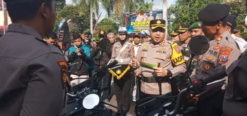 Polres Kediri Kota Gelar Operasi Patuh Semeru Selama 14 Hari