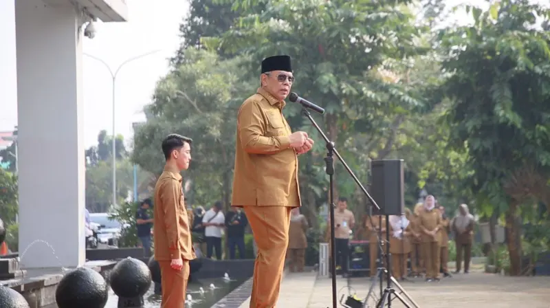 Benyamin Minta Aparatur Disiplin , Jaga Adab dan Harmonisasi
