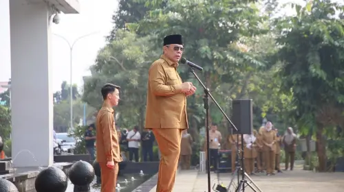 Benyamin Minta Aparatur Disiplin , Jaga Adab dan Harmonisasi