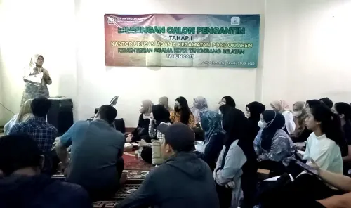 Perceraian Tinggi, 60 Cantin Ikut Bimbingan Perkawinan Pranikah&nbsp;