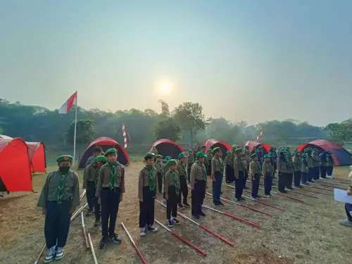75 Siswa Muhammadiyah 03 Kreatif Tangsel Ikuti Camp Dakwah Amar Maruf Nahi Munkar&nbsp;