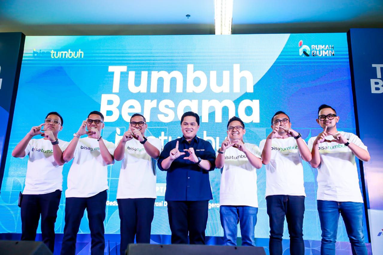 Kolaborasi Bisatumbuh dan Rumah BUMN Bawa Angin Segar Bagi UMKM&nbsp;