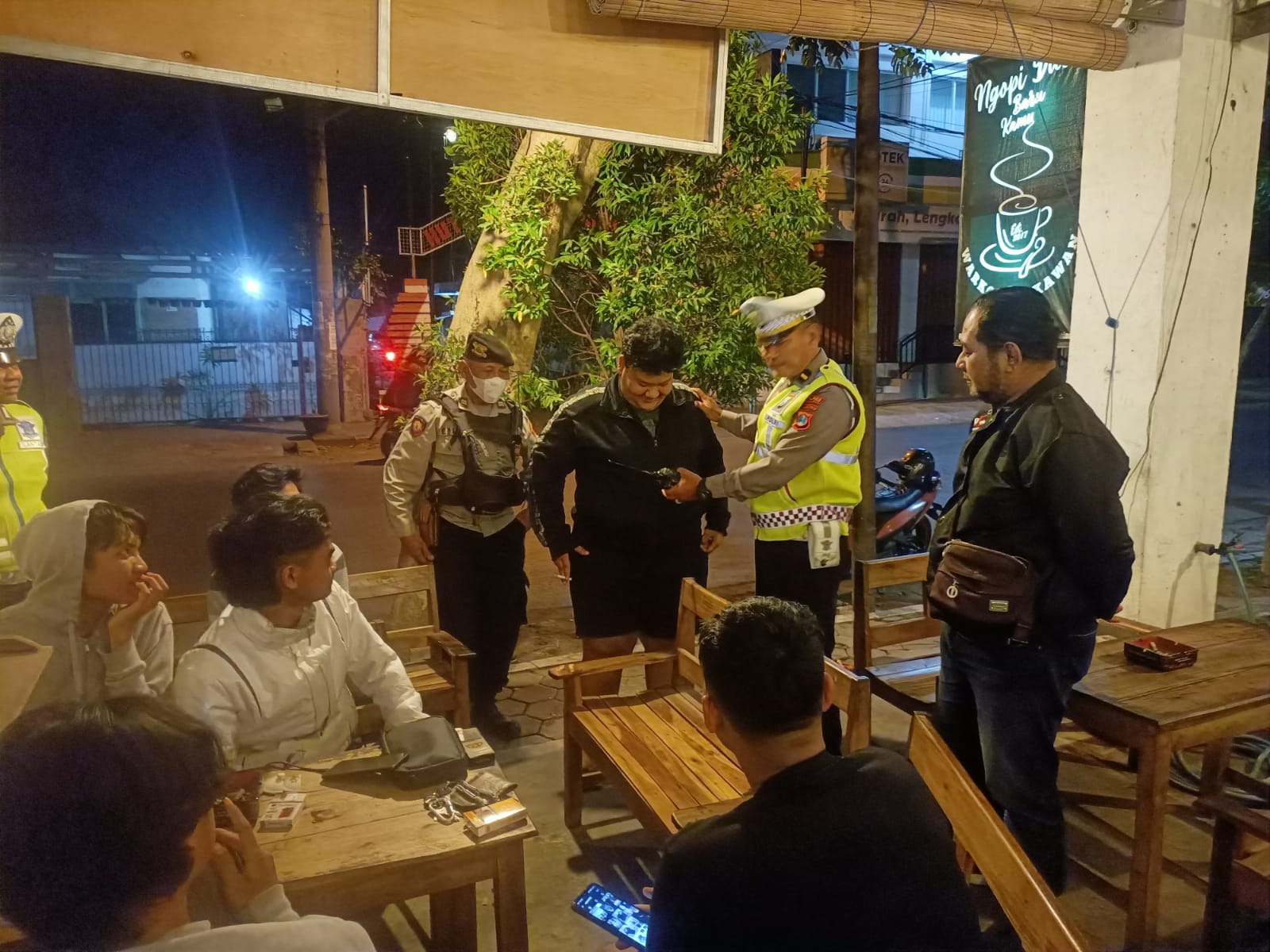 Polsek Mojoroto Gelar Cipta Kondisi Kamtibmas