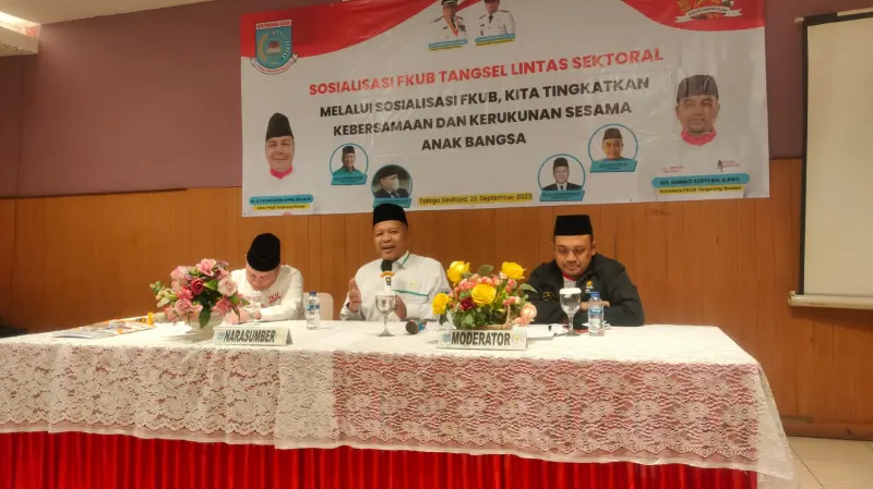 FKUB Tangsel Intensif Jaga Keharmonisan Melalui Sosialisasi Lintas Sektoral