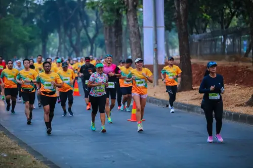 Isu Pencemaran Udara Tak Halangi 5000 Peserta Lari Puluhan Kilometer, Peserta:  Udara Disini Lebih Aman Dibanding Tetangga Sebelah