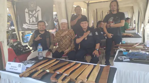 Juleha Tangsel Turut Serta Pameran Festival Golok Tradisional