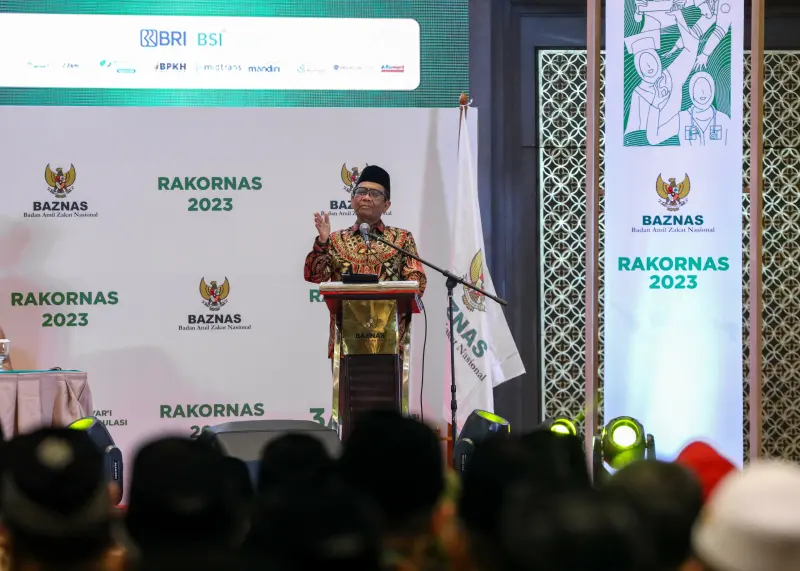 Menko Polhukam Mahfud MD Ajak BAZNAS Bangun Daerah Perbatasan