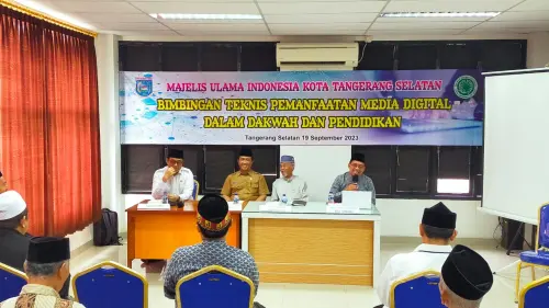 MUI Tangsel Gelar Diklat Media Digital