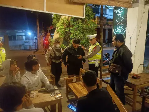 Polsek Mojoroto Gelar Cipta Kondisi Kamtibmas