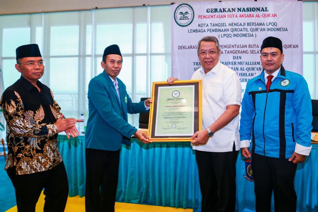 Berantas Buta Huruf Al-Qur\'an, Pemkot Tangsel Bersama LPQQ Gelar ToT Cara Belajar Al-Qur\'an