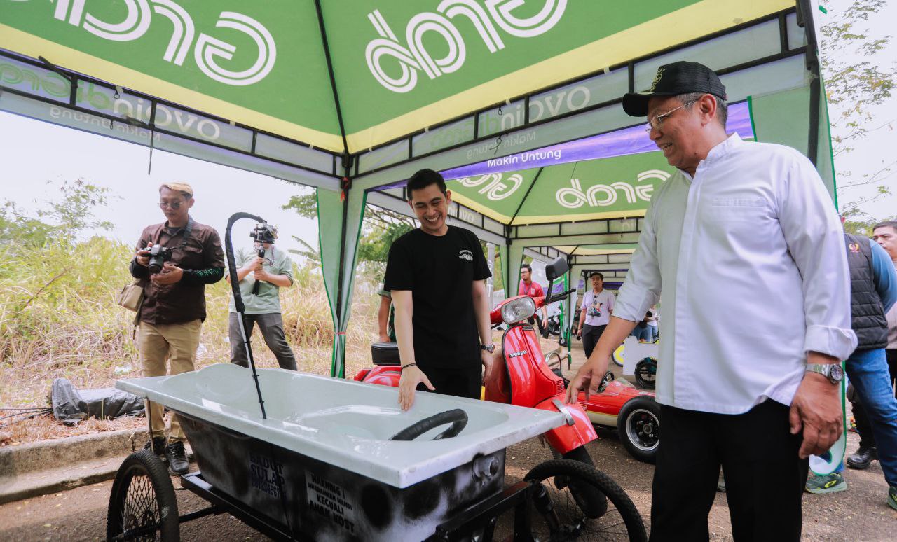 Banyak Otomotif Antik Mejeng di Tsouth Kustom Kulture Tangsel
