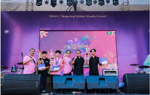 Fusion 2023 SMAN 7 Kedepankan Kreativitas, Pilar Hadir Beri Pujian
