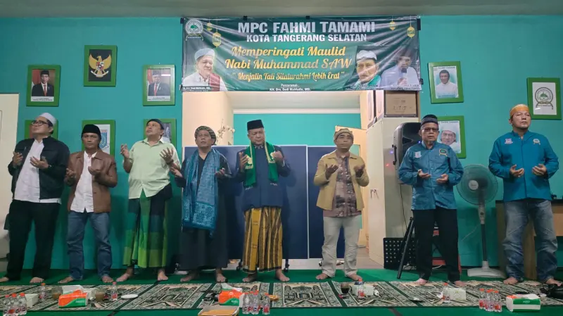 Peringatan Maulid Nabi Muhammad SAW, Ketua Fahmi Tamami Tangsel Ajak Persaudaraan Umat Islam Jangan Terpecah Belah