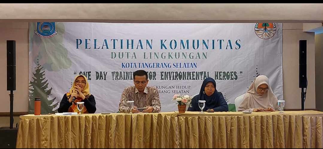 DLH Kota Tangsel Latih 26 Komunitas Jadi Duta Lingkungan   