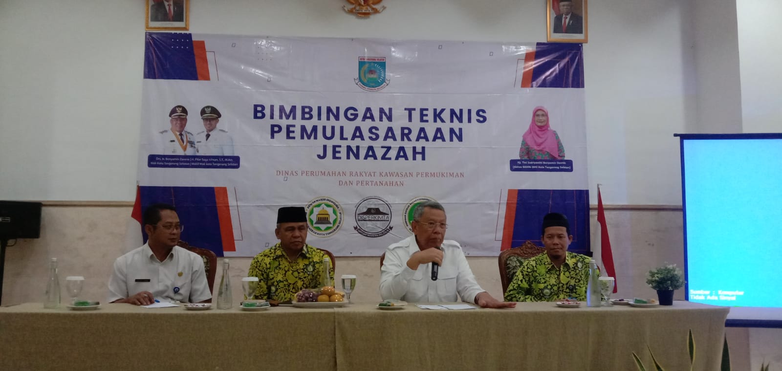 DMI Tangsel Gandeng Disperkimta Latih Pemulasaran Jenazah Jadi Profesional
