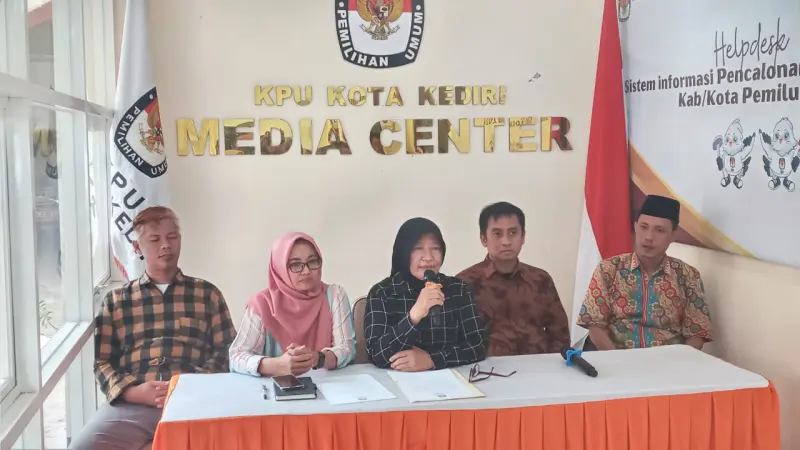 KPU Kota Kediri Tetapkan Caleg Peserta Pemilu 2024