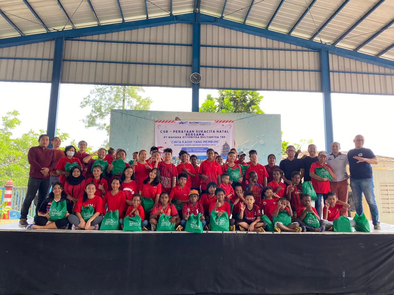 WOM Finance Berbagi Kasih Bersama Anak-Anak Panti Asuhan