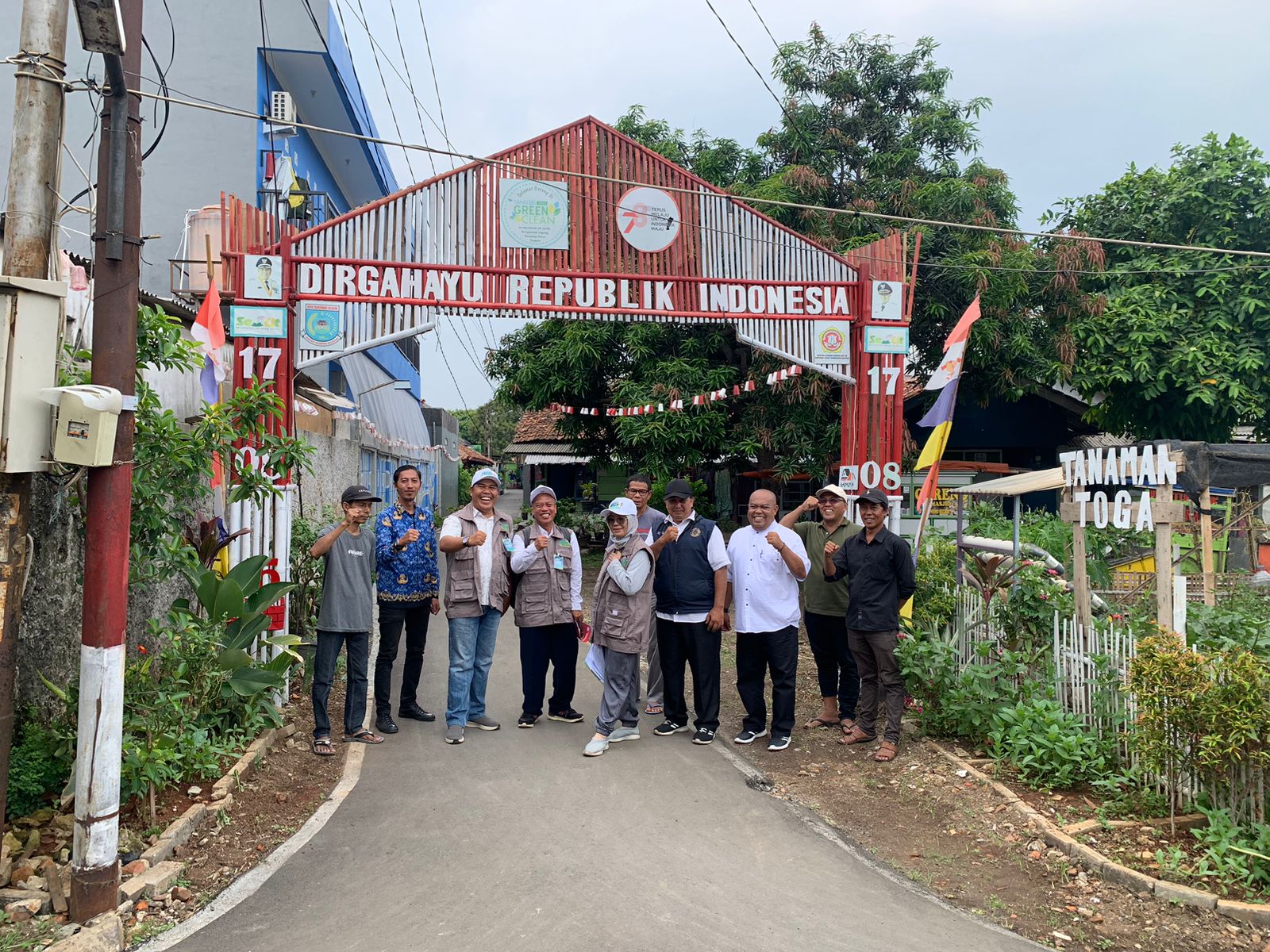 Tim Penilai Program Green and Clean 2023 Tinjau 270 Titik