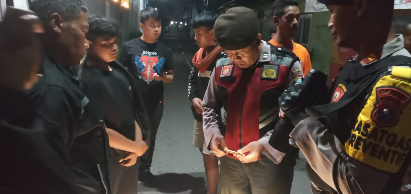 Terima Laporan Warga, Polisi Dapati Sekelompok Remaja Dibawah Umur Bawa SajamÂ 