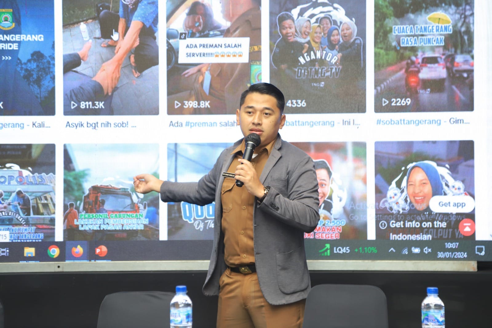 Pemkot Tangerang Gelar Pelatihan TikTok Perdana, Tingkatkan Kreativitas KIM