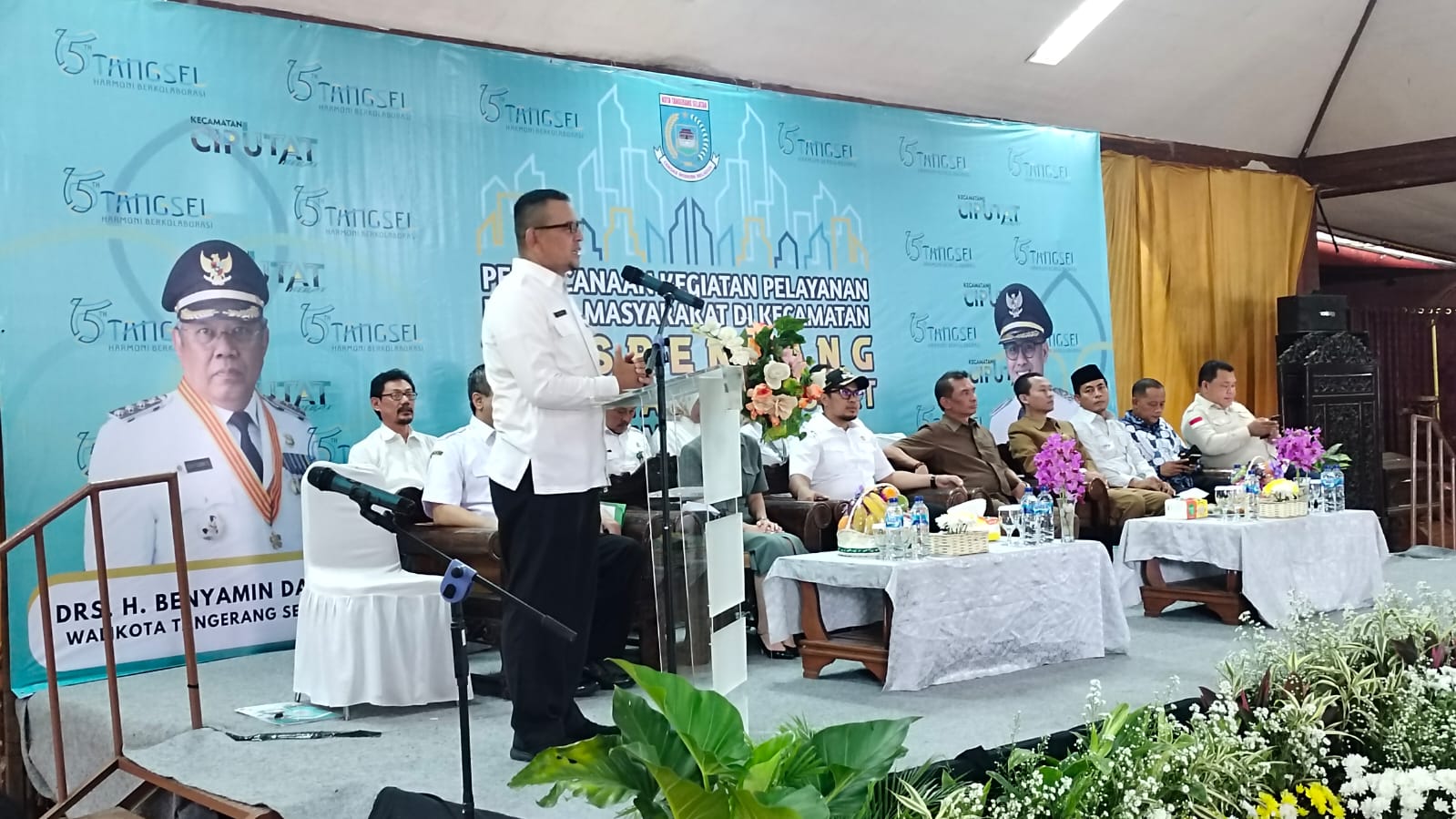 Pilar Saga Paparkan Capaian Program, Musrenbang Kecamatan Ciputat, Mamat: Sampaikan Usulan Prioritas