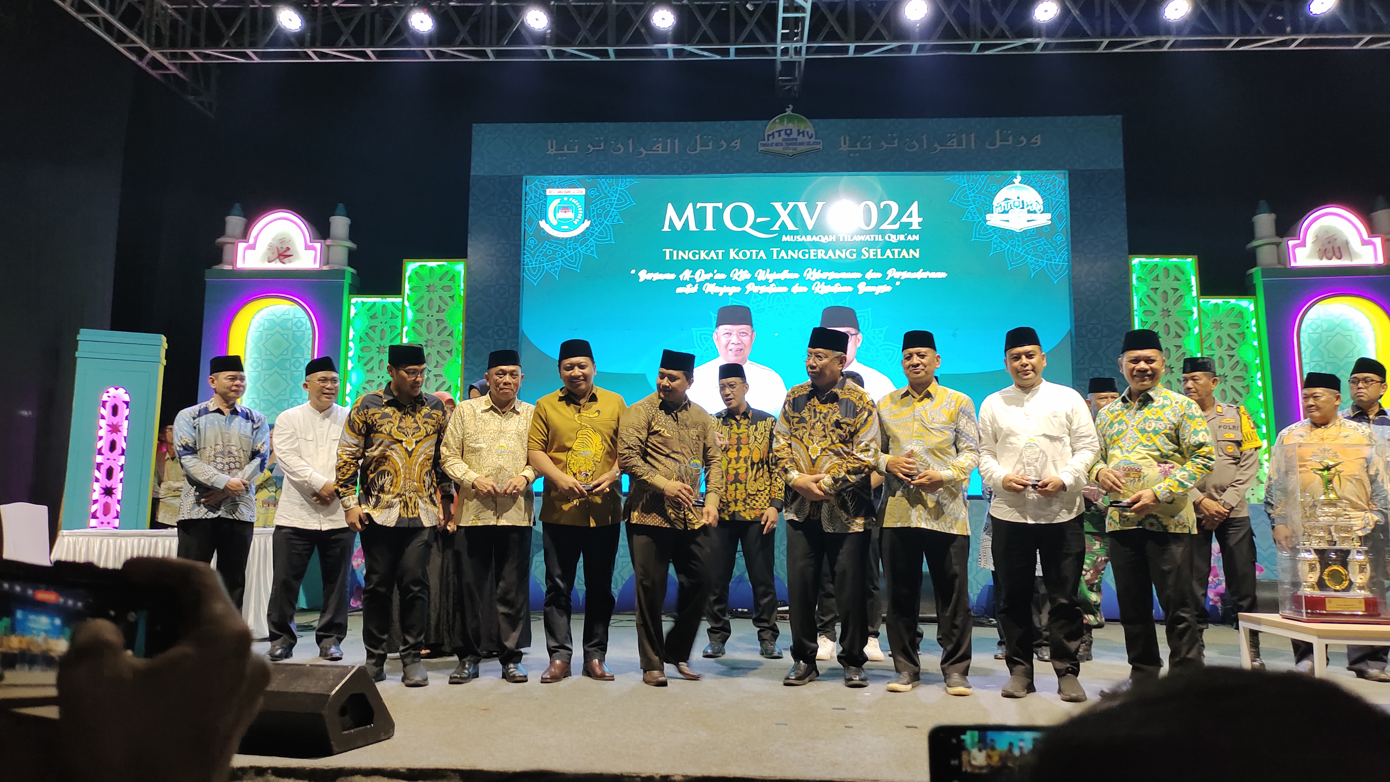 MTQ XV Kota Tangsel Resmi Ditutup, Target Rebut Juara Umum Banten, Pamulang Peringkat Pertama