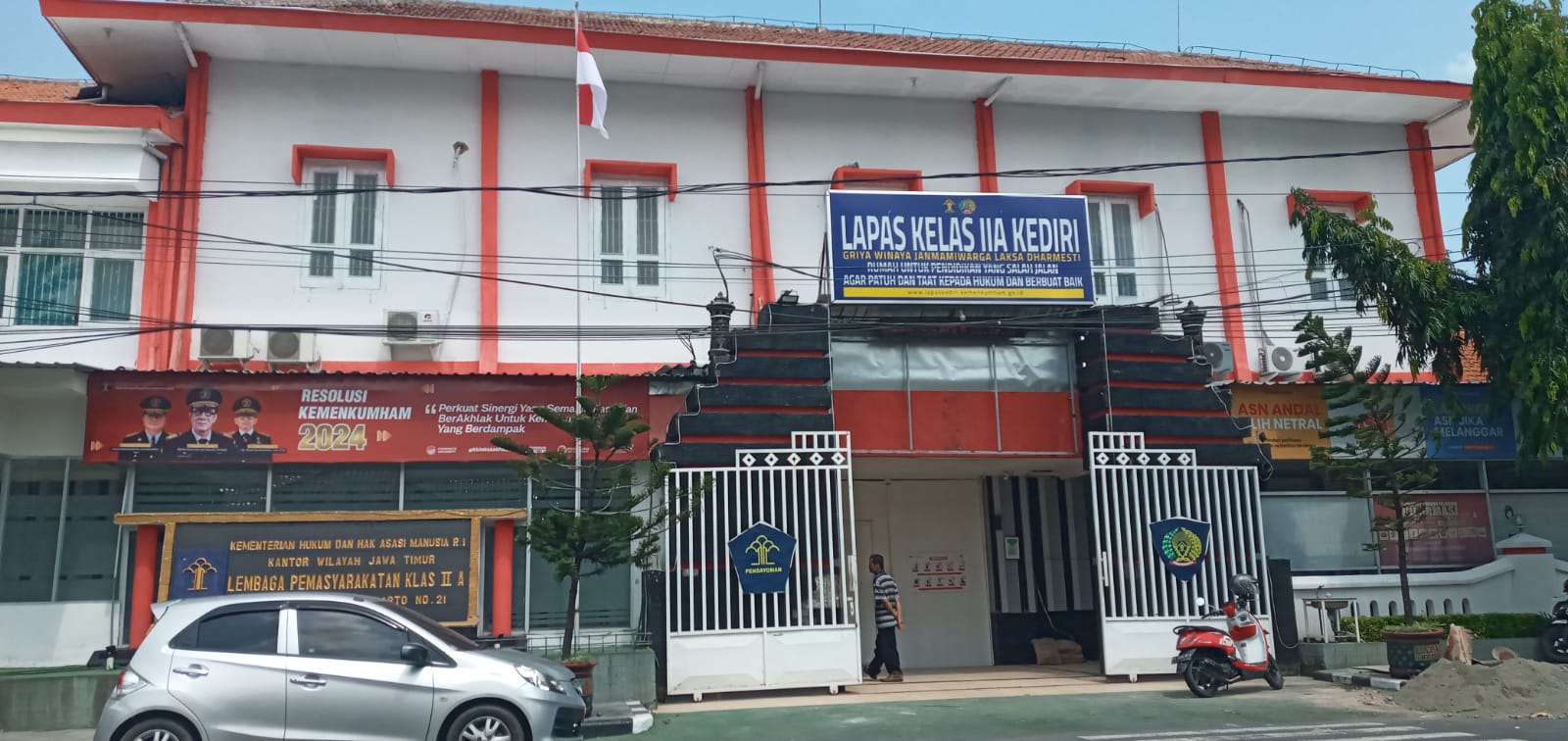 Tujuh Napi Lapas Kelas IIA Kediri Bebas BersyaratÂ 