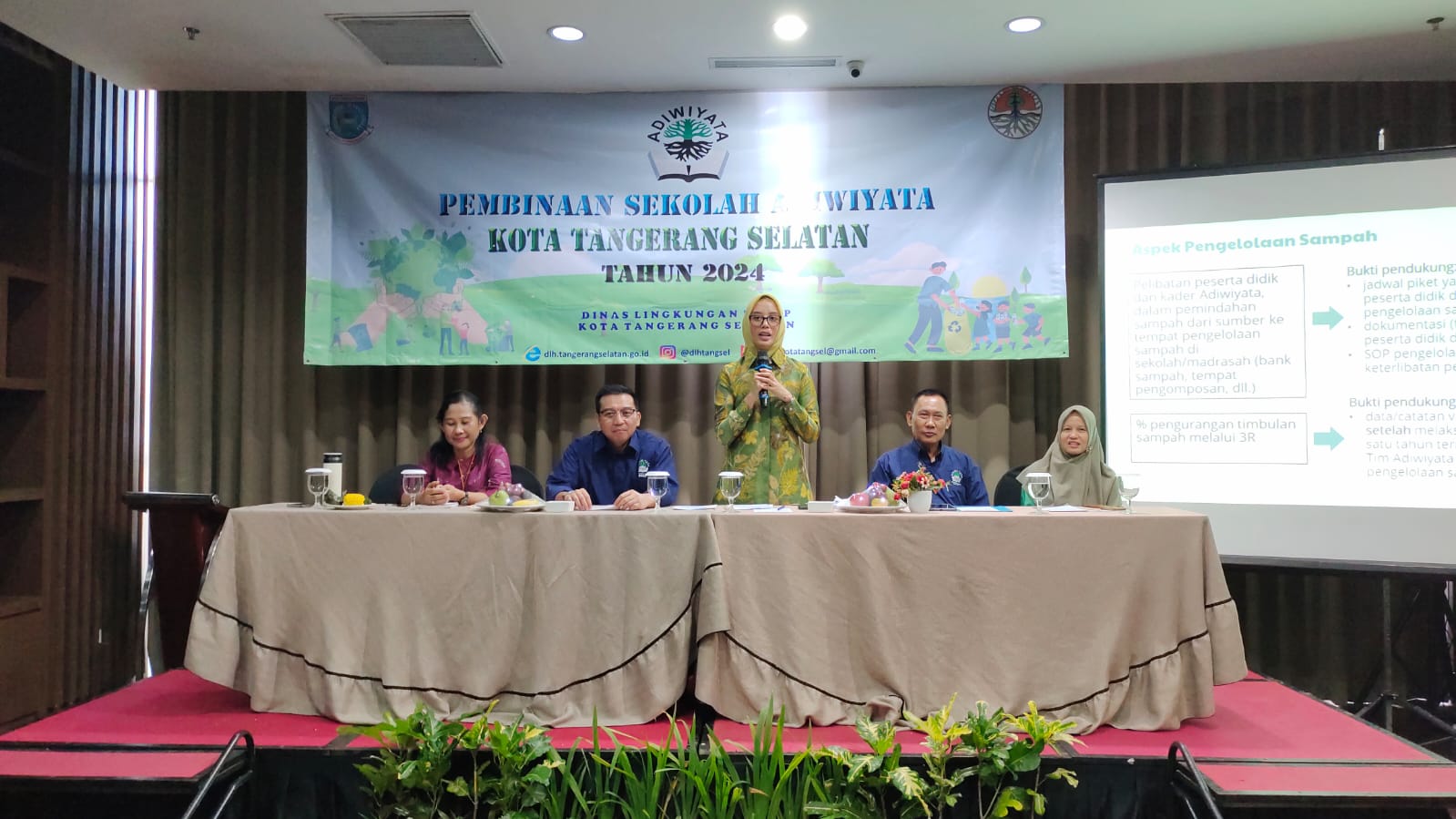 Dinas Lingkungan Hidup Kota Tangerang Selatan Bina 145 Sekolah AdiwiyataÂ 