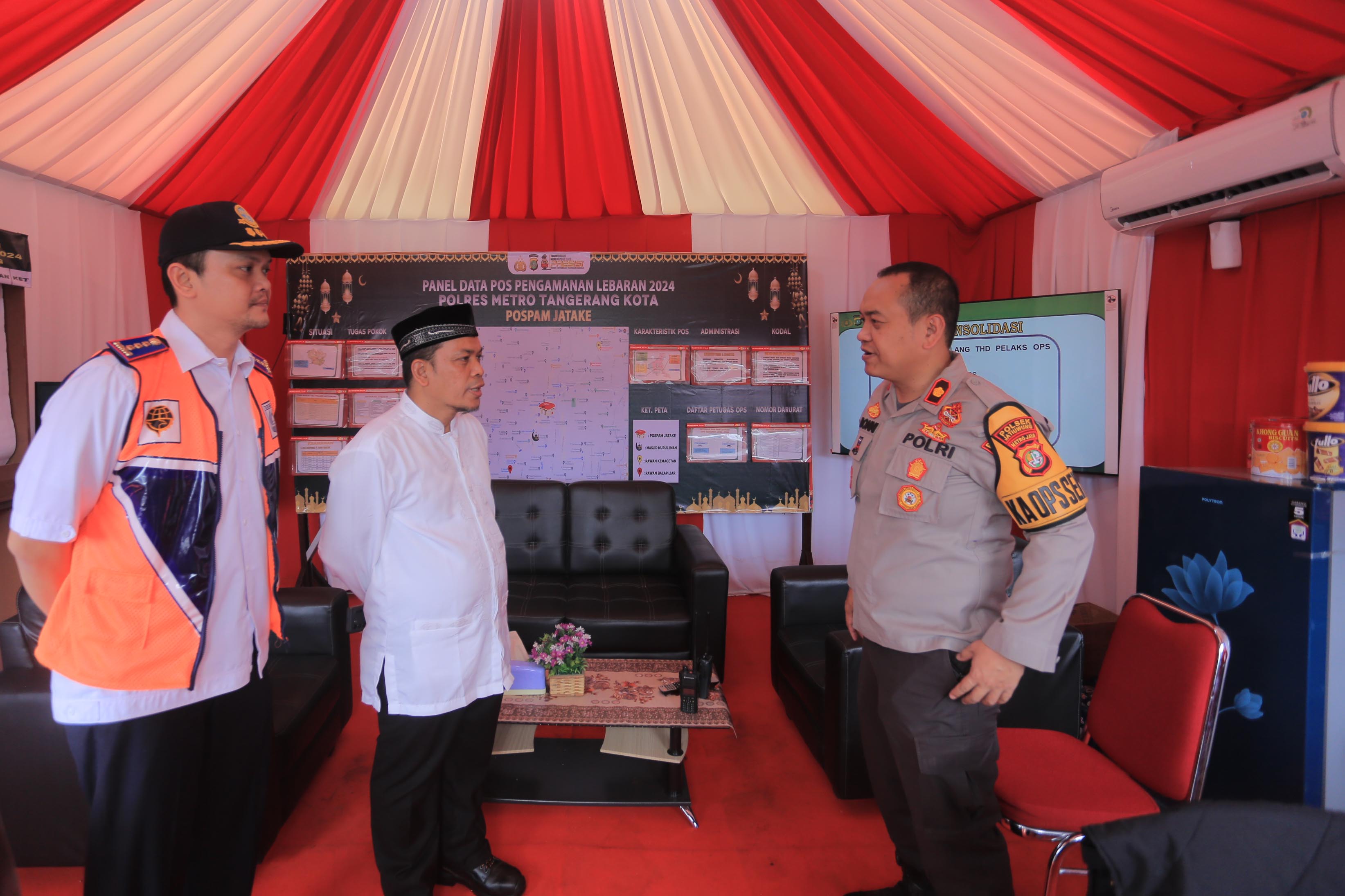 Jelang Lebaran, Lalin di Kota Tangerang Terpantau Lengang