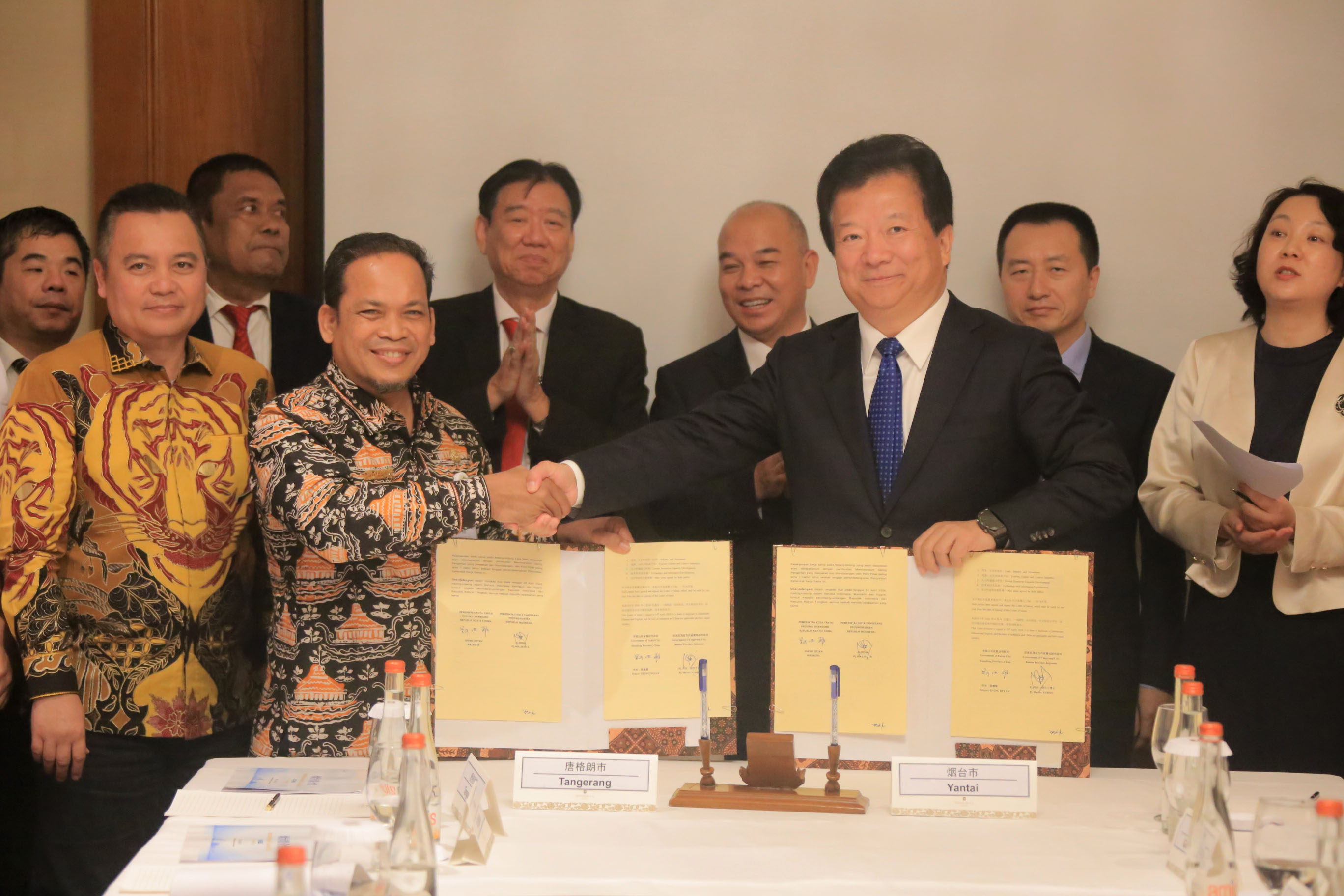 Kota Tangerang-Kota Yantai Tiongkok Jalin Kerjasama Sister City