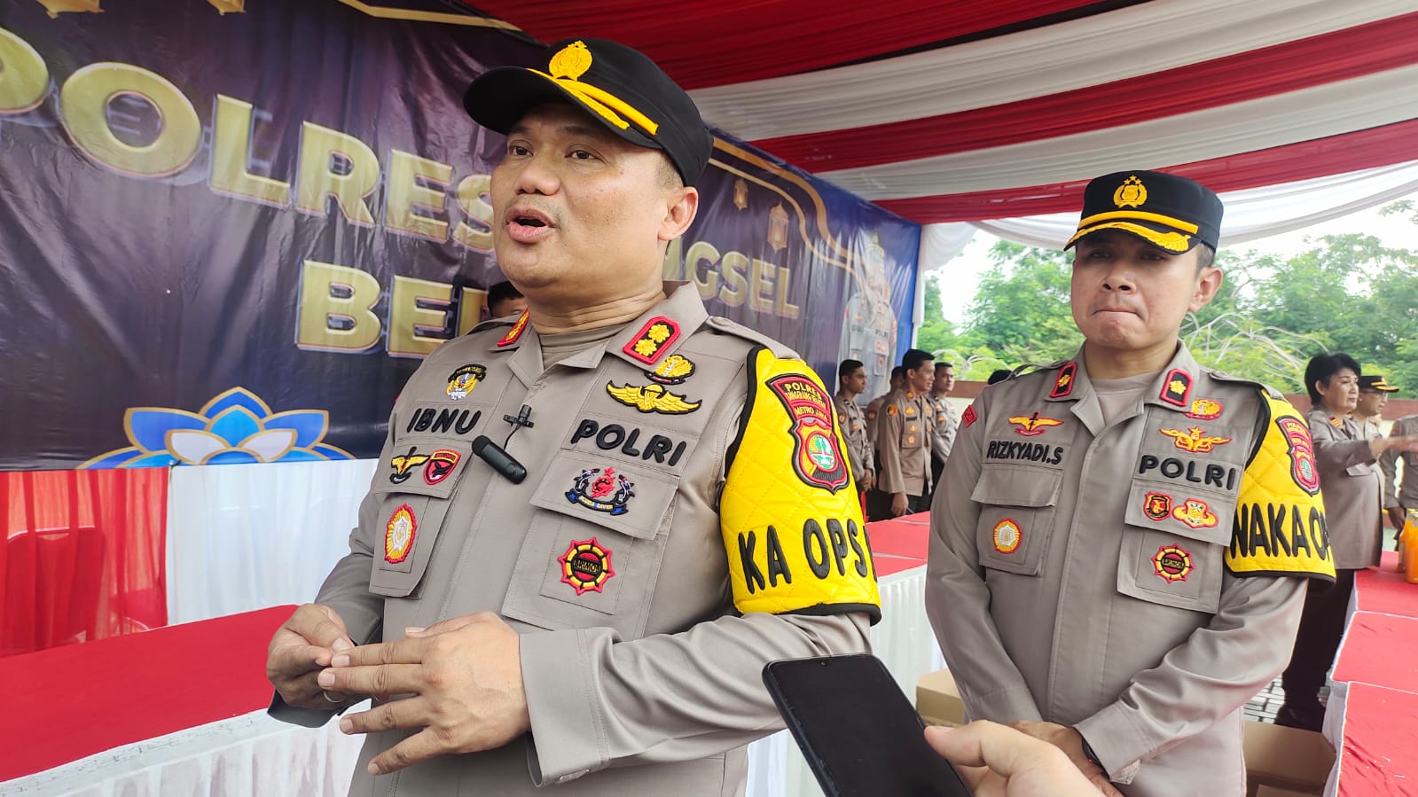 Polres Tangsel Terima Penitipan Kendaraan PemudikÂ 