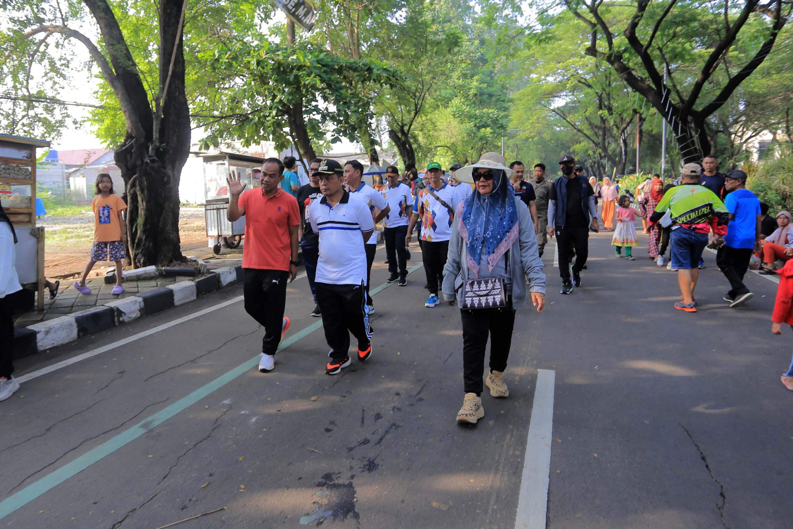 CFD Perdana di Tahun 2024, Pj Wali Kota Ajak Warga Budayakan Ramah Lingkungan