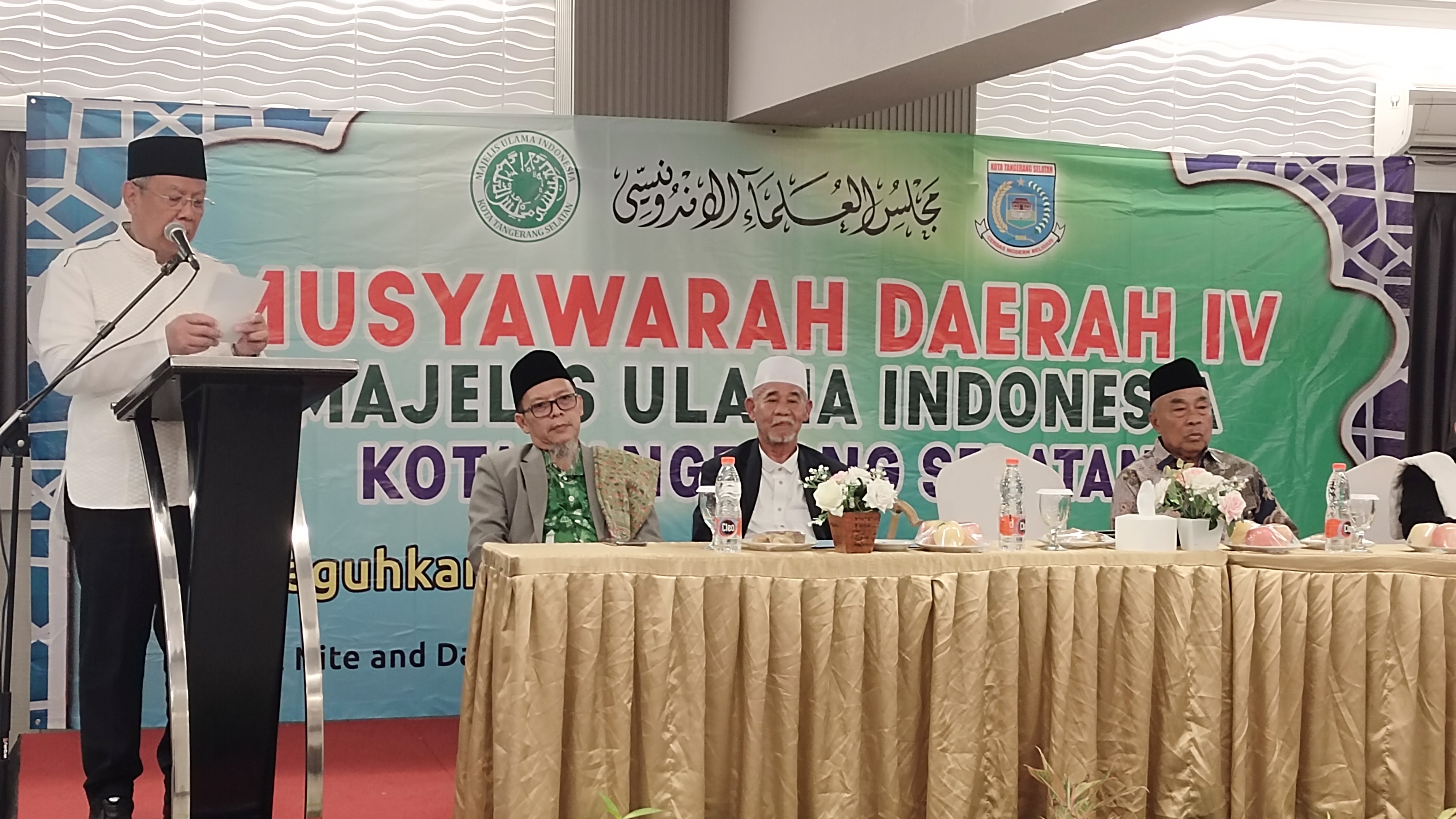 Musda IV MUI Dihadiri Walikota, Sinyal Kuat KH Saidih Lanjutkan MUI Tangsel Masa Khidmat 2024-2029