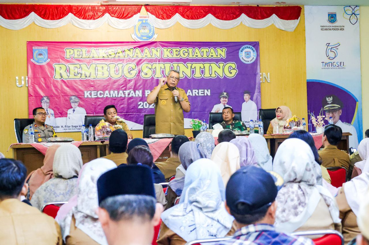 Rembuk Stunting, Benyamin Tekan Angka Stunting Jadi Tanggung Jawab Bersama