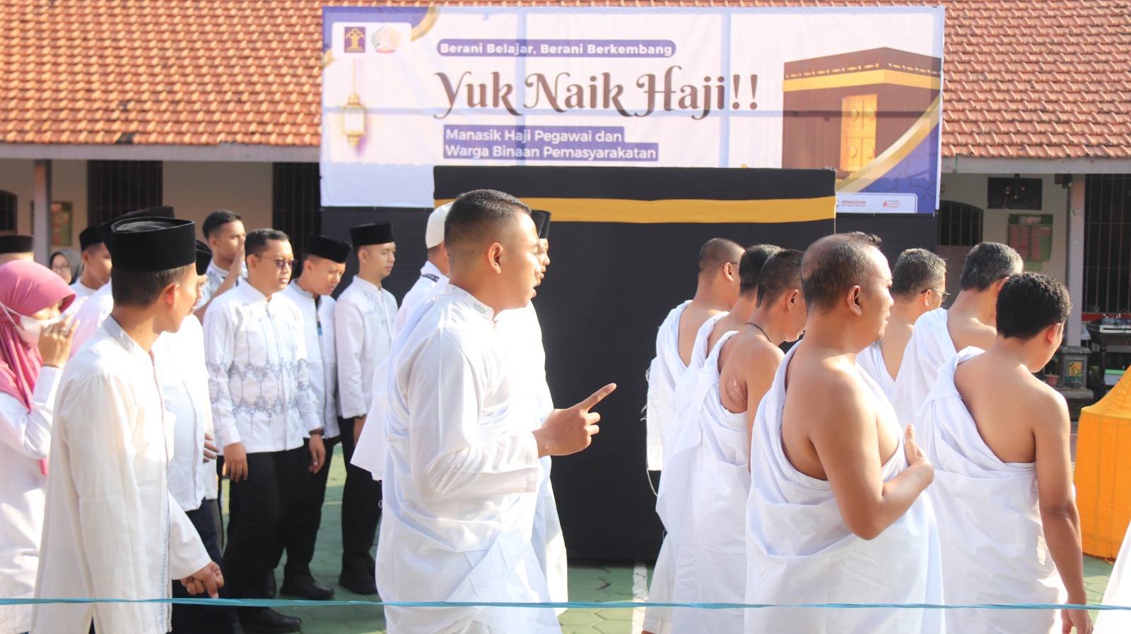Napi Lapas Kediri Perdalam Rukun Islam Kelima Lewat Manasik Haji