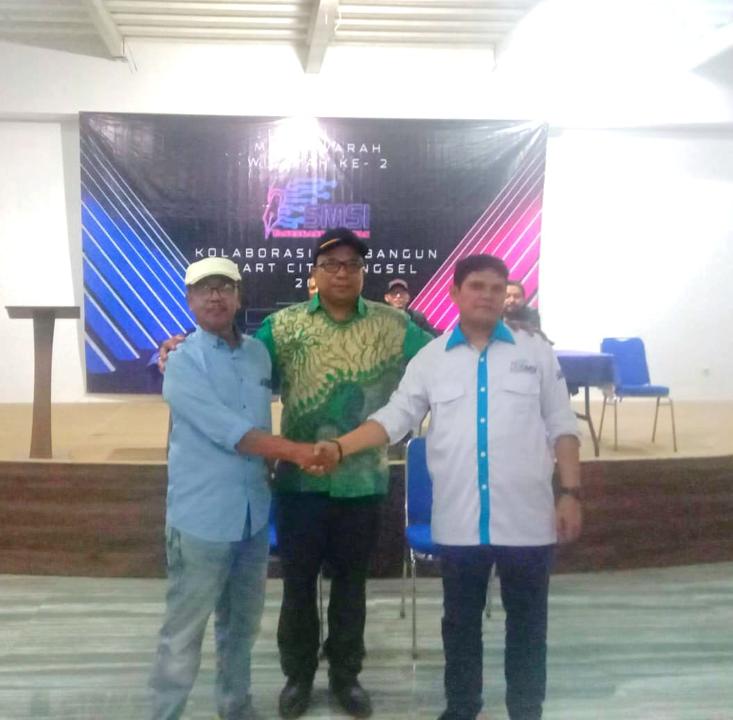 Sah! David-Teguh Pimpin SMSI Tangsel Periode 2024-2027