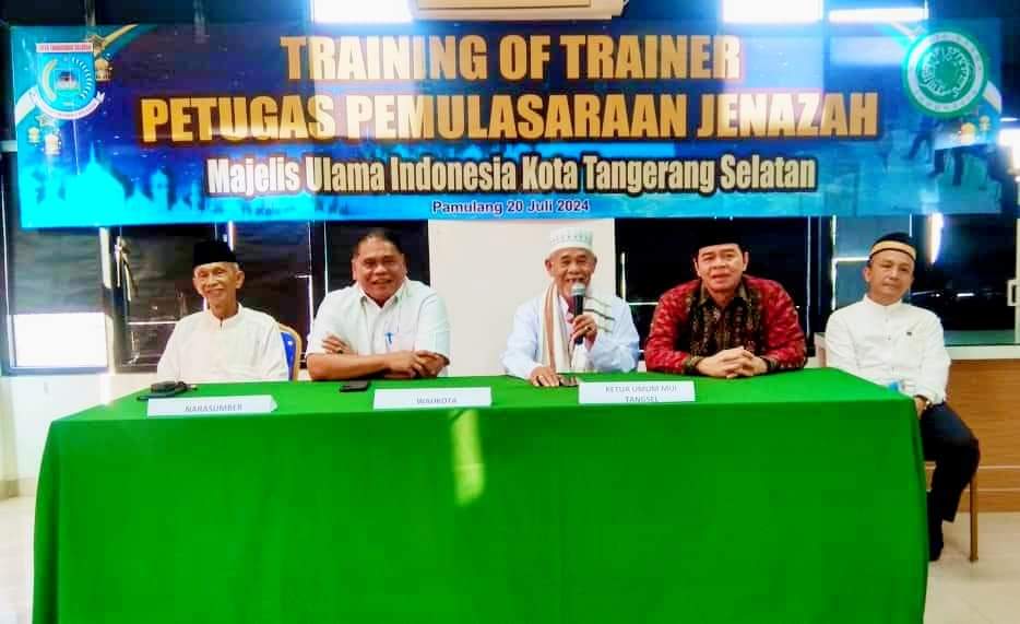 MUI Tangsel Perbanyak Petugas Pemulasaran Jenazah Tersebar Di Semua WilayahÂ 