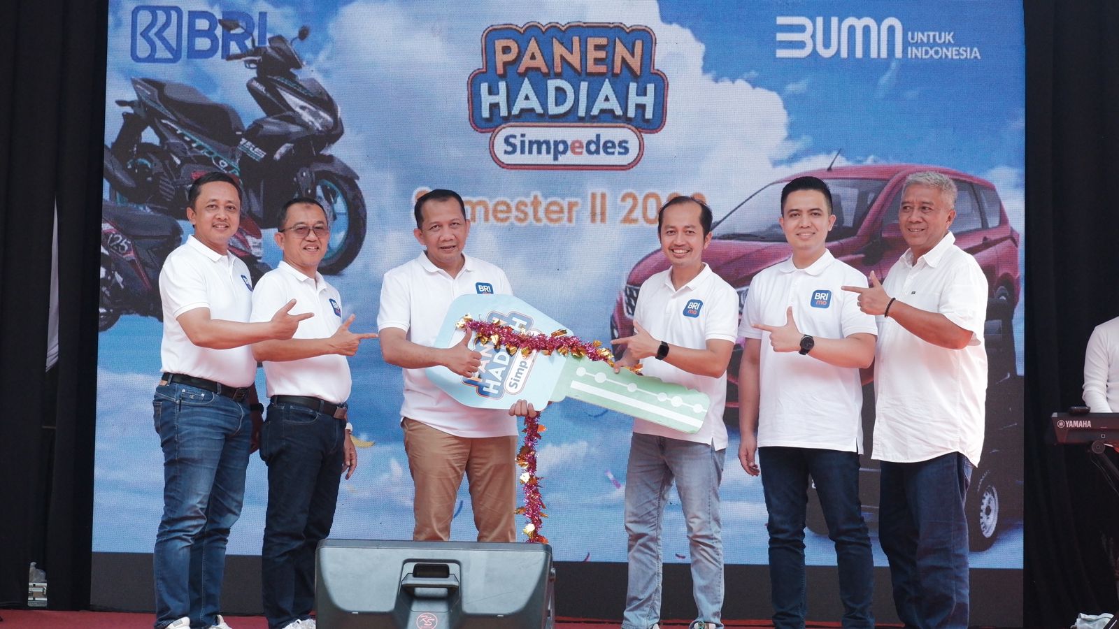 BRI KC Jakarta Pasar Minggu Undi Panen Hadiah Simpedes