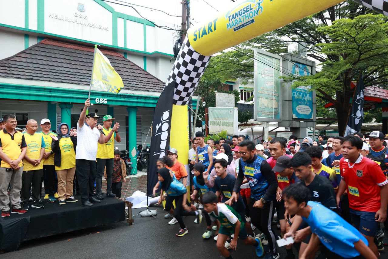 Road to Tangsel Marathon Lewati Empat Kecamatan, Tiga Lagi Belum