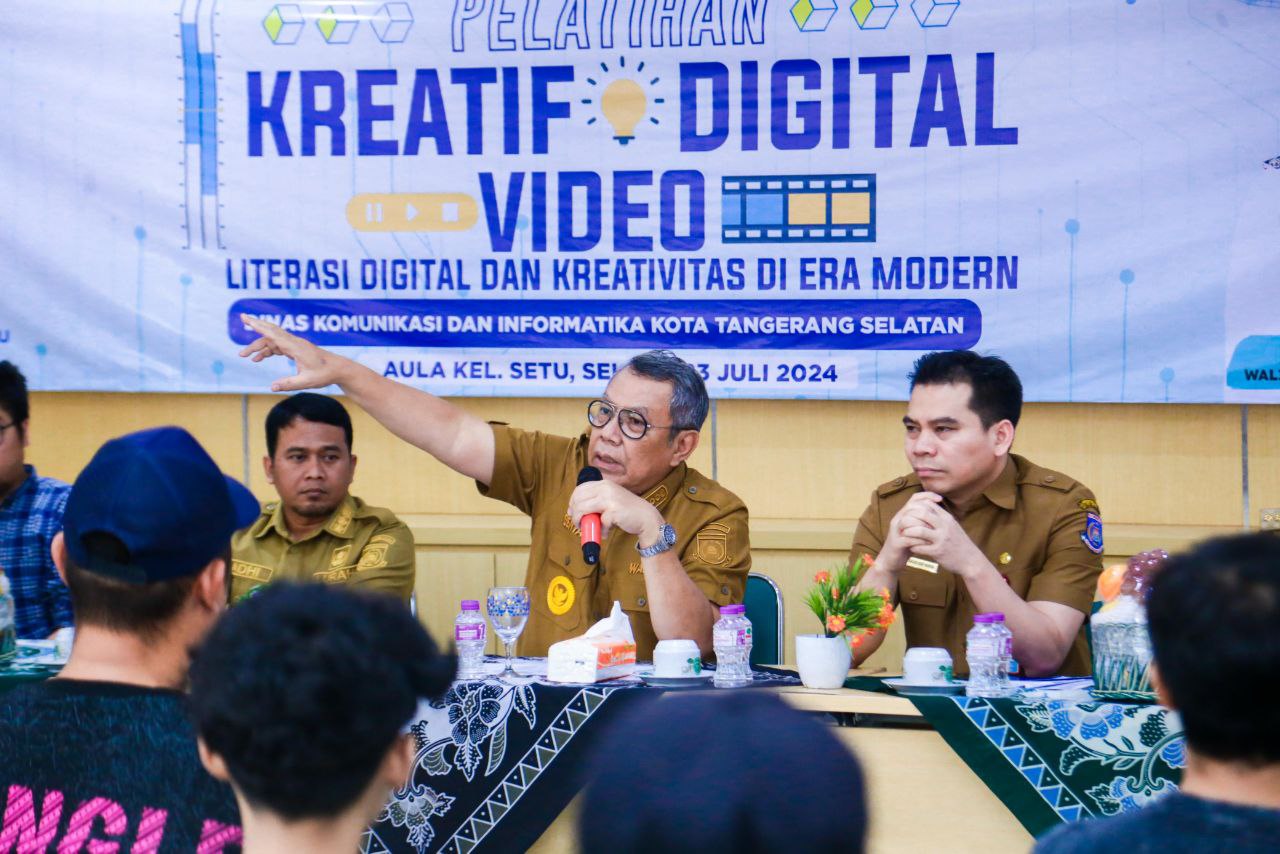 Wujudkan SDM Tangsel Unggul Di Era Digital Melalui Pelatihan Video Kreatif