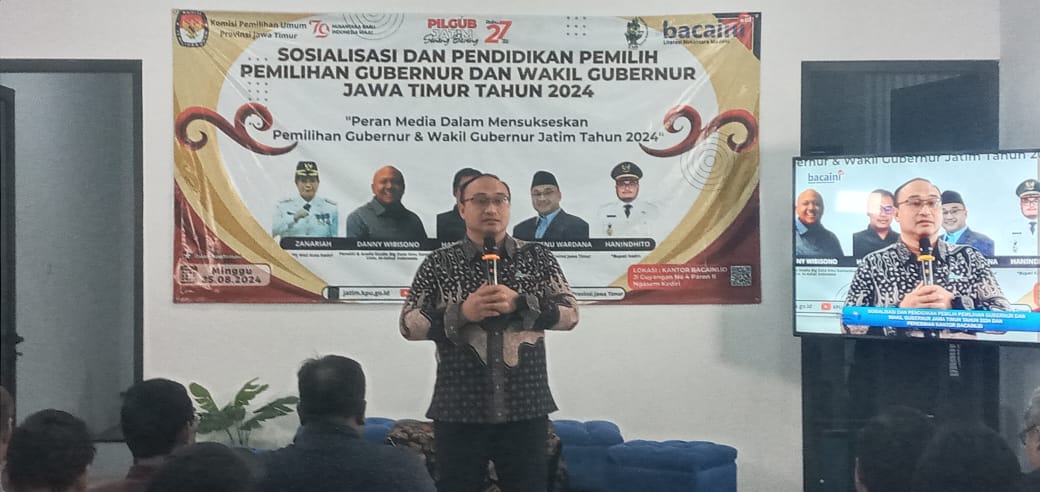 KPU Provinsi Jatim Sebut Media Berperan Penting Suksesnya Pilkada