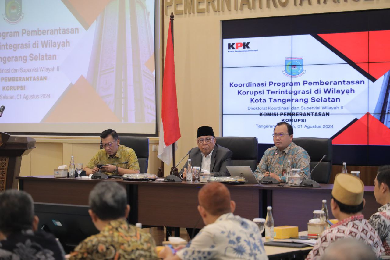 KPK &amp; Pemkot Tangsel Rakor Pemberantasan Korupsi