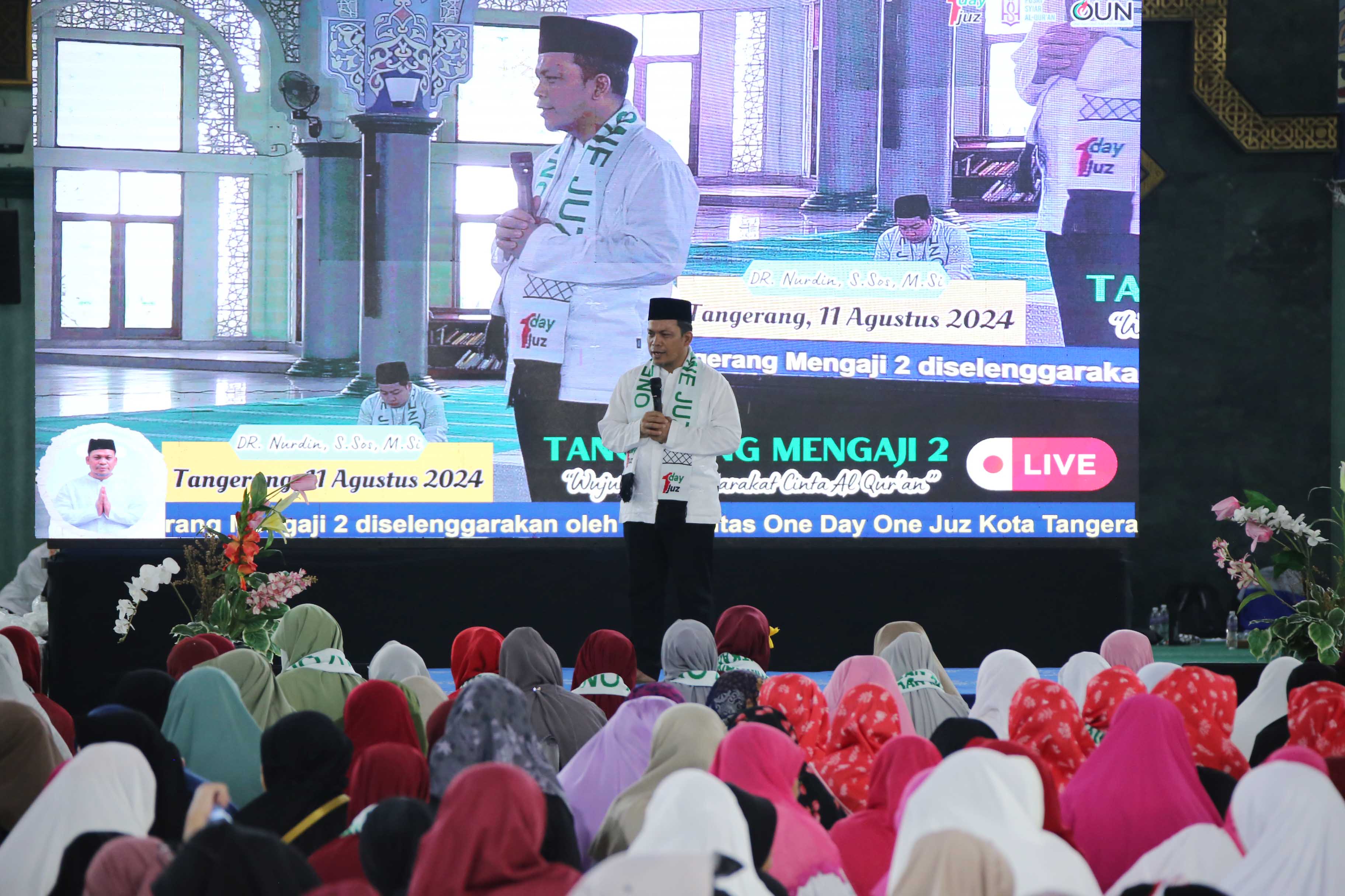 Tangerang Mengaji, \"One Day One Juz\" Wujudkan Visi Aklakul Karimah