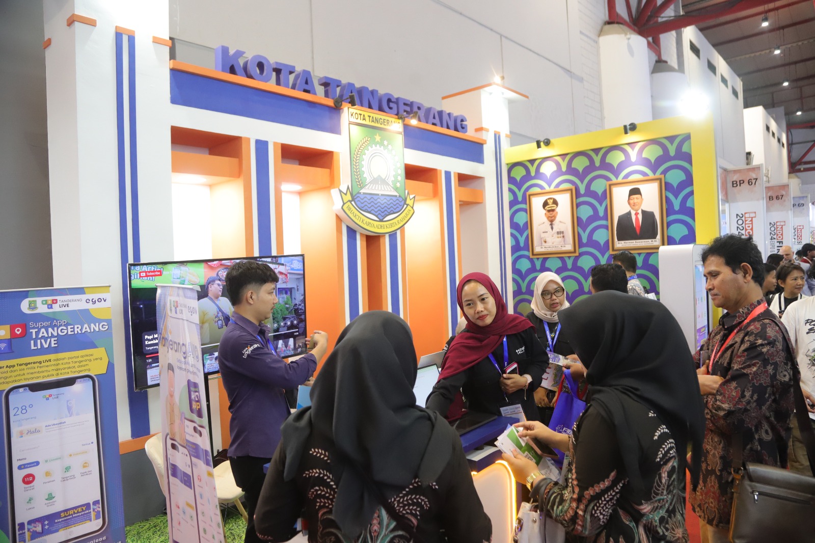 Dua Super Aplikasi Kota Tangerang Mejeng di International Smart City Expo &amp; Forum 2024