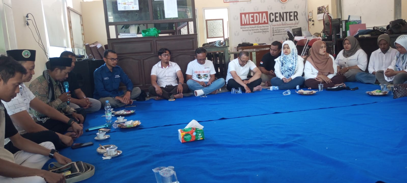 Panwascam Mojoroto Kota Kediri Gelar Doa Bersama dan Maulid Nabi Muhammad SAW Memohon Pilkada Lancar dan Aman