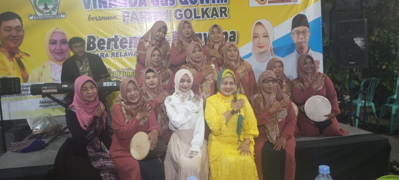 Depan Kader Golkar, Vinanda Sampaikan Visi Misi