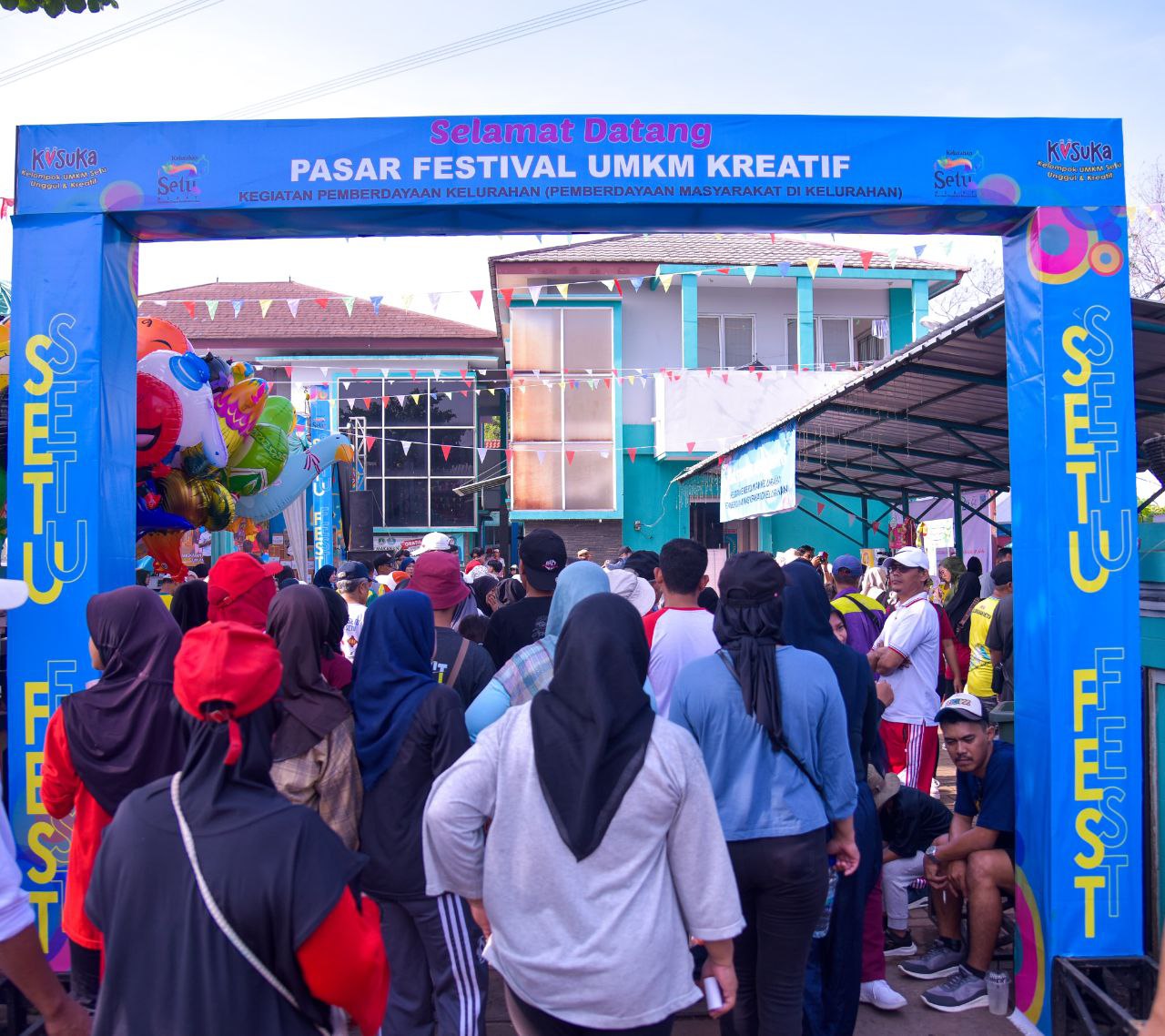 Setu Festival Kembali Tampil, Masyarakat Padati Arena Acara Sejak Pagi